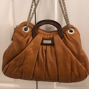 Michele genuine leather handbag